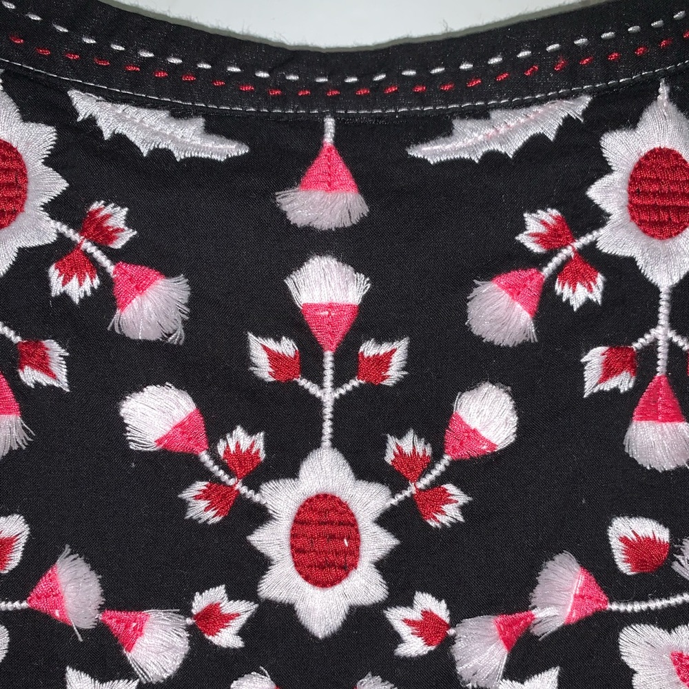 Anthropologie One September Austin Embroidered Top - Picture 9 of 16